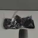 KooKaStyle Invisible Wire Hair Extensions 24 Long Wavy Layered Synthetic Clip in Hair Extensions with Transparent Wire Adjustable Size 6 Secure Clips Dark Brown Thick Hairpieces for Women 24Inch