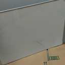 Whiteboard for Wall, 24" x 18" Magnetic White Board Dry Erase Board with Silver Aluminum Frame, Hanging Wipe Board for Office, Home, School, Kitchen, Dorm