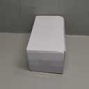 Universal Knife Block, Knife Holder without Knives, Stainless Steel Knife Storage Block for 3.5" to 8" Knives, with Slots for Scissors and Sharpening Rod,for Kitchen Counter