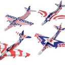 US Toy Patriotic Gliders (Pack of 10)