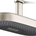 Kohler 26297-BN Statement® Oblong 18" two-function rainhead, 2.5 gpm, Vibrant Brushed Nickel