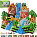 300PCS Magnetic Blocks - 0.8" Magnetic Building Blocks for Kids, STEM Toys, Educational Magnet Blocks, Magnetic Cubes Tiles, Christmas Birthday Gifts for Boys & Girls Ages 3 4 5 6 7 8 9 10