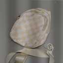 Checkered Sling Bag for Women Small Backpack Crossbody Chest Bag Fanny Packs Purses