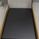 TVON Universal Floor TV Stand with Mount for Most 32-60 Inch TVs up to 88lbs, Height Adjustable TV Floor Stand with Wood Base for Space Saving, Tall Floor TV Stand for Bedroom, Corner & Living Room (BLACK)