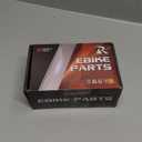 Electric Twist Throttle Grips, Electric Scooter Three Speed Throttle Handlebar, LED Battery Voltage Display Electric Bike Throttle Accelerator Aluminium Speed Control