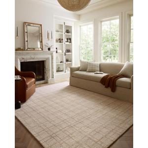 Loloi Chris Loves Julia Polly Collection POL-10 Khaki/Sand 9'-3" x 13' Area Rug