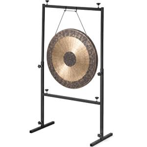 Shimeyao Metal Gong Stand with Adjustable Compact Frame, Fit up to 26" Gong
