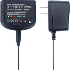 9.6V-18V Charger Replace for Black and Decker 18V Battery Charger 90556254-01 NiCad & NiMh Battery HPB12 FS12B HPB14 FSB14 HPB18 HPB18-OPE FSB18 HPB96 FSB96