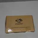 PHOEPET No Pull Dog Harness Medium Reflective Front Clip Vest with Handle, Adjustable 2 Metal Rings 3 Buckles,[Easy to Put on & Take Off](M, Pink)