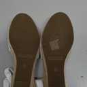 DREAM PAIRS Women's Wedge Sandals Platform Close Toe Espadrilles Strappy Lace Up Sandals Cute Fashion Comfortable Dressy Beach Vocation Summer Shoes,Size 8.5,White-Canvas,SDPW2405W