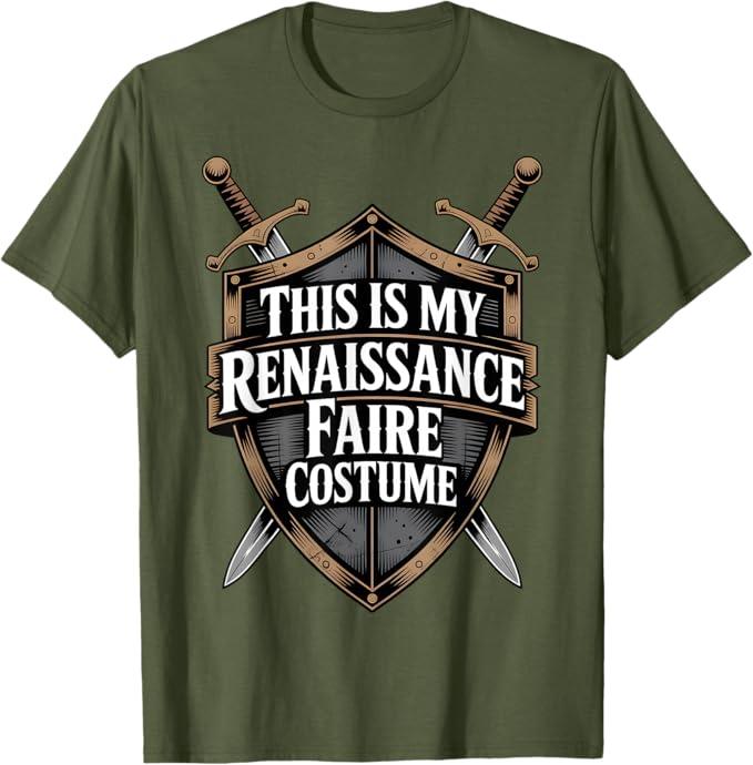 Medieval Fest Ren Fair T-Shirt S
