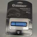 Kingston IronKey Vault Privacy 50 64GB Encrypted USB | FIPS 197 | AES-256bit | BadUSB Attack Protection | Multi-Password Options | IKVP50/16GB
