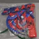 Bow and Arrow Set for Kids, LED Light Up Archery Set with 7 Suction Cup Arrows, Quiver & Standing Web Target for Indoor/Outdoor, Birthday Gifts Toys for 4 5 6 7 8 9 10 12 Year Old Boys Girls (Red)