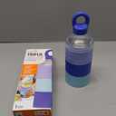 Boon Triful Baby Formula Dispenser On the Go - Insulated Stainless Steel Formula Containers with Stacking Design - Baby Bottle-Feeding Supplies for Travel, Camping, 8 oz, Blue