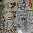 Melissa & Doug Seek and Find Sticker Pad, Animals (400+ Stickers, 14 Scenes to Color) Search and Find Sticker Pads, Arts and Crafts Activity for Kids Ages 4+ - FSC-Certified