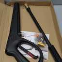 Pressure Washer Gun with Extension Wand & 5 Spray Nozzle Tips, M22-14mm & M22-15mm Fitting Replacement for Ryobi, Karcher, Powerstroke, Greenworks, Husky, Raptor Blast, Electric Power Washer (Black)