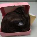 NAYOO Long Brown Wavy Wig for Women 26 Inch Middle Part Curly Wavy Wig Natural Looking Synthetic Heat Resistant Fiber for Daily Party (Brown with Highlights)