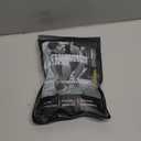 Zipper Compression Socks, 2 Pairs 15-20 mmHg Closed Toe Compression Stockings for Men Women (Large-X-Large, Black/Beige)