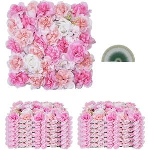 VEVOR 3D Flower Wall Panel, Artificial Floral Wall Background Mesh Backing Mat,Seamless Design&Easy Installation for Wedding Valentines Day Home Baby Party Backdrop Decor,Pink (15*15IN 12P) VEVOR 3D Flower Wall Panel, Artificial Floral Wall Background Mesh Backing Mat,Seamless Design&Easy Installation for Wedding Valentines Day Home Baby Party Backdrop Decor,Pink (15*15IN 12P)