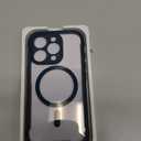 Miracase Magnetic for iPhone 16 Pro Case Full-Body Phone with Built-in Glass Screen Protector, [Compatible with MagSafe] Military Drop Proof 16 Pro Cover Bumper 6.3 inch, Blue