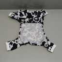 CuteBone Dog Pajamas Costumes Fleece Pet Clothes Puppy Onesie Winter Holiday Cute Cat Jammies Keep Your Pet Warm in The Cold Weather P222XL (X-Large, A07-Cow)