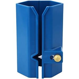 1pc Wrapping Paper Cutter, Christmas Gift Wrap Cutter Tool Replaceable Sliding Wrapping Paper Rolls Cutter for Xmas Holiday and Birthday Gift Wrapper Supplies (Blue)