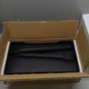 2-Tier Clamp on Desk Shelf, Dual-purpose Desk Organizer (Used on or Under Desk Storage), Desk Shelf Clamp with Hooks and High Load-bearing capacity, Suitable for Office Desk, Gaming Accessories