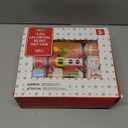 JOYIN 10 Pack Christmas Non-Snap Party Favor with Cute Characters, Includes Party Hat, Joke & Gift, Christmas Table Decorations for Holiday Dinner Traditions Supplies, Stocking Stuffers for Kids, Cartoon