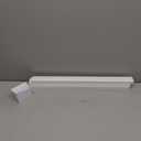 BlindsAvenue Cellular Honeycomb Cordless Polyester Shade, 9/16" Single Cell, Light Filtering, White, Size: 22" W x 48" H (Cotton)