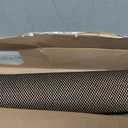 LEKEEPGO Front Door Mat 24"x36", Indoor Non Slip Washable Entry Mat, Black
