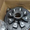 12"x 2" Trailer Brake Drum Kit 8 on 6.5" Replacement for 7000LBS Axle Hub Heavy Duty 8 Bolt Trailer Brake Hub Drum Assembly with 1/2"-20 Stud 25580, 14125A Drums 008-219-04-22004K