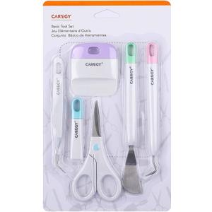 CAREGY Craft Vinyl Weeding Tools Set, Precision Craft Tools Kit, Weeding Kits for Cricut/Silhouette/Siser/Oracal 631/651/751 Vinyl (5Pack)