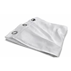 Black And White Curtain, 52"x 90", 2Pcs