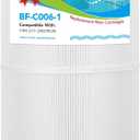 Pool Filter Cartridge Replacement for Unicel C-8412, Hayward C1200, CX1200RE, Filbur FC-1293, PA120, 23-5/16 x 8-15/16, Pack of 1