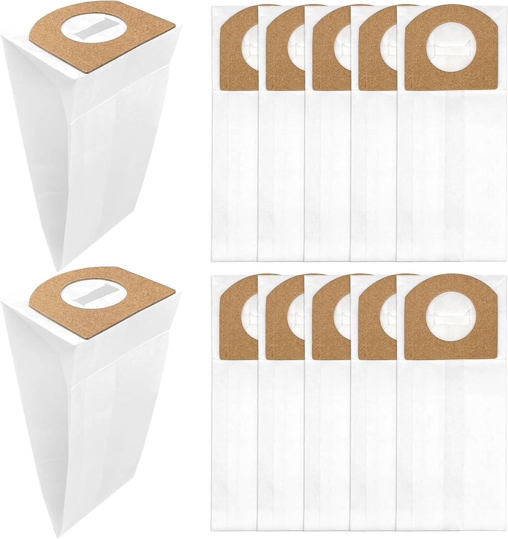 12 Pack Type G Bags Compatible with Dirt Devil Type G Vacuum Bags, Royal Hand Held Vacuum Cleaner, 3010347001, 3010348001, 3103075001
