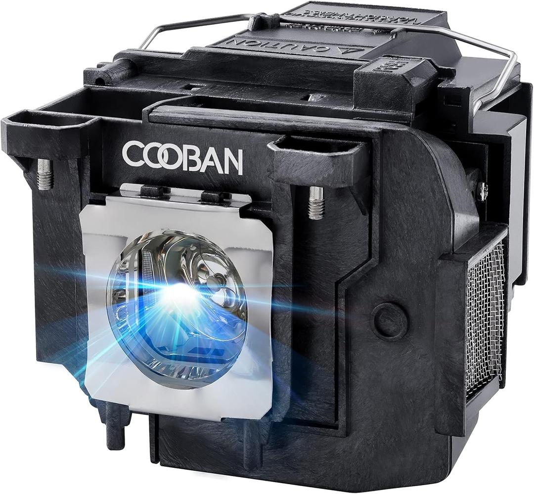 COOBAN ELPLP85 /V13H010L85 Replacement Projector Lamp Bulb with Housing for Epson PowerLite Home Cinema 3000 3100 3200 3500 3600e 3700 3800 3900 EH-TW6700 EH-TW6600W EH-TW6600 EH-TW6800 Projector Lamp