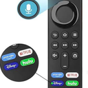 New Voice Remote Control Replacement, Remote Control for Amazon FireStick 3rd Gen, Stick/ 4K Max, Lite, Fire TV Cube & Cube Max, Cube(1st Gen & 3nd Gen), 3rd Gen Pendant, for AMZ FireSmart TVs