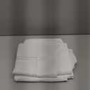 EHouseHome Heavy Duty Fabric Tablecloth with White Lace-Waterproof/Wrinkle Free/Stain Resistant/Oil Proof-for Dining,Indoor&Outdoor,Wedding,Holiday,White,Square 70x70Inch