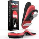 Kimihome Plantar Fasciitis Relief Insoles - High Arch Support Inserts - FSA Eligible Items Only List - Heel Cups & Shoe Inserts for Heel Pain Relief - Planter Facetious Relief Support Inserts - S