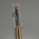 Salt & York Wooden Tongs Kitchen Long handle with non-Slip Grip for Cooking, Salad, Serving Food, Grilling - 11 Inch - Set of 1 (Olive)