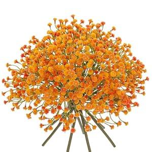 Baby's Breath Artificial Flowers Bulk 10 Pack (30pcs) Faux Baby Breath Plastic Flower Fake Gypsophila Flower Arrangement for Crafts Fake Flowers Bouquet for Wedding Centerpieces Orange Baby Breath Baby's Breath Artificial Flowers Bulk 10 Pack (30pcs) Faux Baby Breath Plastic Flower Fake Gypsophila Flower Arrangement for Crafts Fake Flowers Bouquet for Wedding Centerpieces Orange Baby Breath