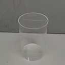 Hicocool Clear Piggy Bank, Acrylic Piggy Bank for Adults Must Break to Open, Unopenable Money Saving Box for Boys Girls Birthday Gift (8" H x 5" D)