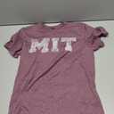 Barnesmith NCAA Unisex Short-Sleeve Ring Spun T-Shirt, Premium Lightweight Cotton, Laude Design, Woven Sleeve Team Logo (Medium, Mit Engineers - Maroon)