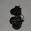 Abaodam 2 Pcs Traditional Spanish Flamenco Castanets for Adults Spanish Wood Castanets Beginner Percussion Spain Musical Instrument Rhythm Early Education, Black