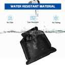 Waterproof Wet Dry Bag for Swimsuit, Black Wet Bags for Swimsuits Reusable Dry Bag for Beach Wet Clothes, Leakproof Wet Bag Swim Bag for Travel, Kayaking, Pool, Yoga, Baby Diapers