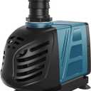 Uniclife Aquarium 800 GPH Submersible and Inline Water Pump 55W 8ft High Lift AC 120 V Quiet Return Pump with 6 ft. Power Cord for Large Fish Tanks Pond Waterfalls Fountains Sumps and Gardens