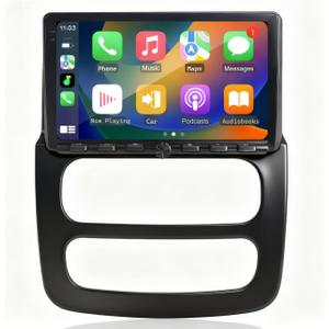 4+64G for Dodge RAM 1500 2500 3500 2002 2003 2004 2005 Radio 9 Inch Car Stereo with Physical Buttons and knobs Support Carplay Android Auto GPS Navigation SWC Back up Camera