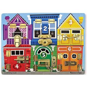 Melissa & Doug Latches Wooden Activity Board