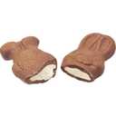 6 x Fruidles Chocofluff Easter Bunny Holiday Treats, Marshmallow filled Bunny, Party Bag Fillers, Individually Boxed, Kosher Certified Dairy, 3.8 oz Chocolate Bar (6 Pack) Expiry: 02/02/27