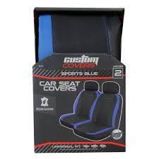 Custom Deep Blue Seat Cover Sport 1pc